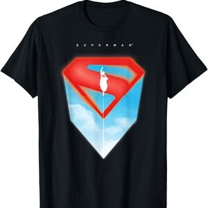Superman Black T-Shirt